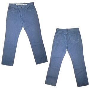 Nautica Straight Leg Blue Pants